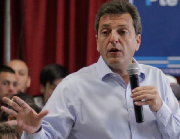 Sergio Massa: «Para castigar el ajuste no hay que votar ladrones»