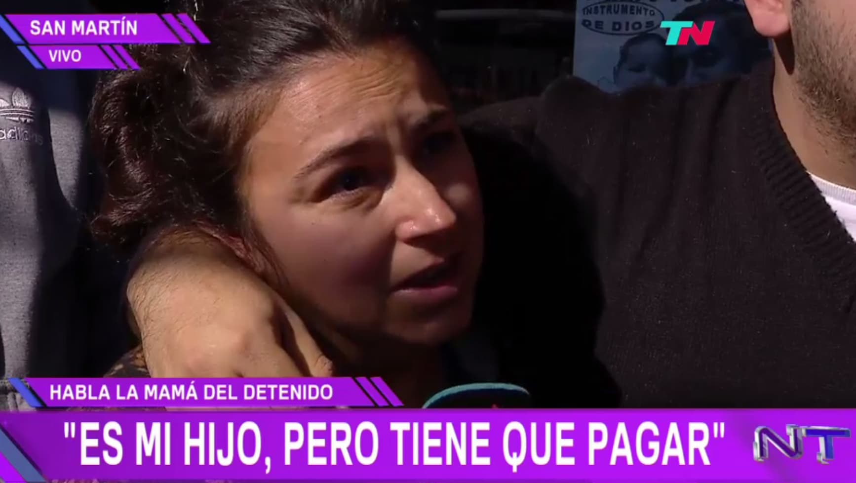 La mamá del carnicero detenido por el crimen en el super chino: «No puedo creer que mi hijo se convirtió en un asesino»