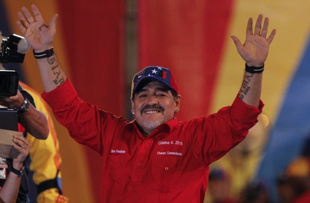 El polémico mensaje de Diego Maradona a favor de la dictadura de Nicolás Maduro