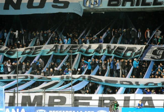 Entrada prohibida a los barras de Racing