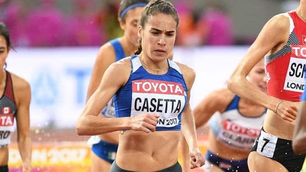 Belén Casetta fue 11° en la final de los 3000 metros con obstáculos y volvió a quebrar el récord sudamericano