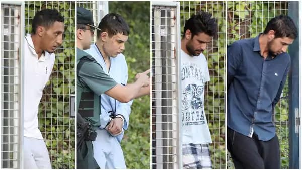 El juez dictó prisión preventiva para dos de los detenidos por el ataque en Barcelona