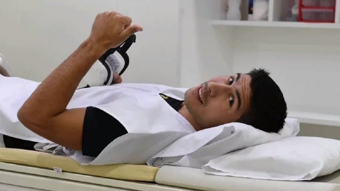 Luciano Lollo volverá a ser operado y estará tres meses parado