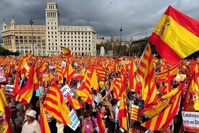La izquierda, dividida por el referéndum secesionista catalán