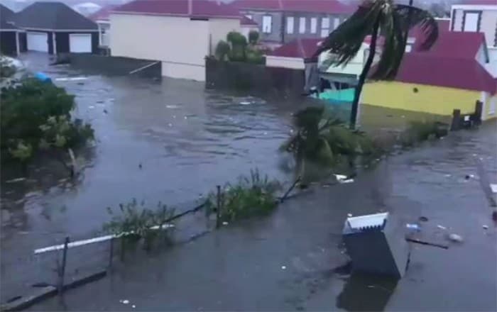 El huracán Irma provocó «importantes daños» en islas del Caribe