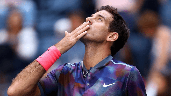 Del Potro dijo que la clave de su triunfo ante Federer fue el saque y su revés