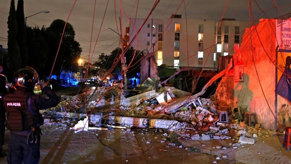 Un terremoto de 8,4 grados sacudió el sur de México y hay al menos 15 muertos