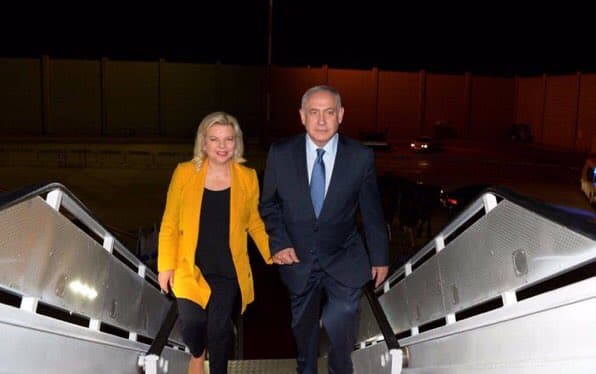 Llegó a la Argentina el primer ministro de Israel Benjamín Netanyahu
