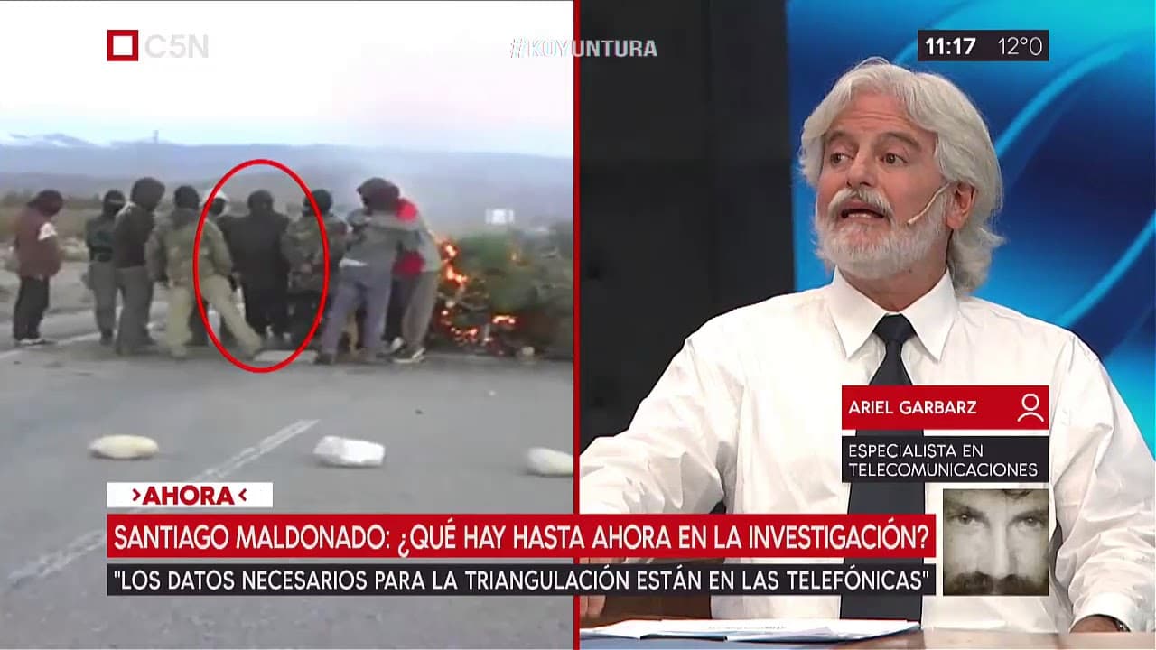 Un especialista asegura tener probado dónde se activó el celular de Maldonado un día después de su desaparición