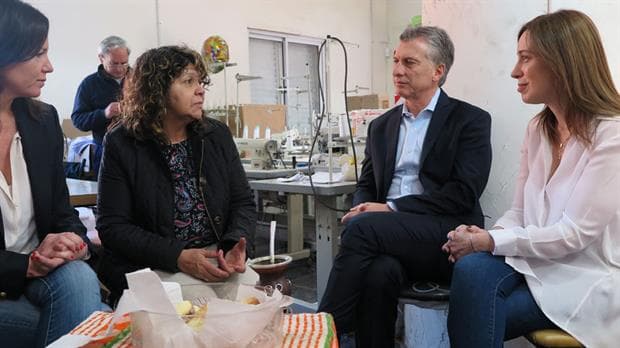 Macri arrancó la campaña junto con Vidal en el conurbano bonaerense
