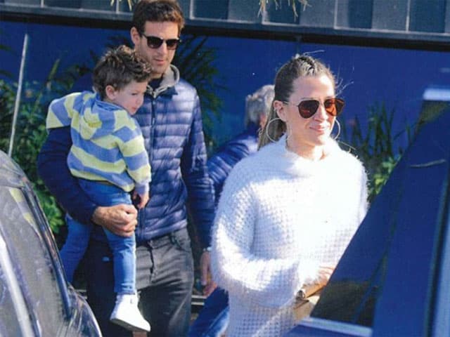 La salida familiar de Jimena Barón, su hijo Morrison y Juan Martín Del Potro