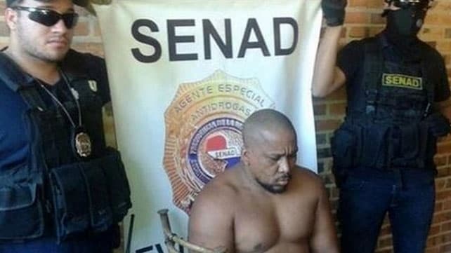 Cayó en Paraguay el capo de la organización narco brasileña Comando Vermelho