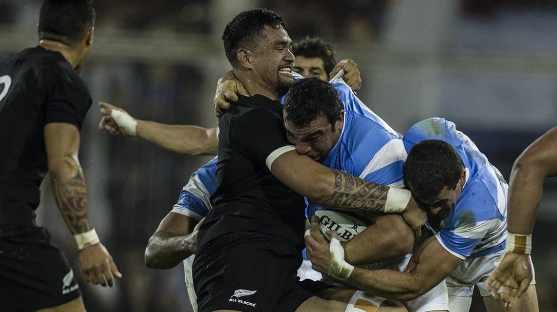 Los Pumas no pudieron contra unos All Blacks muy superiores