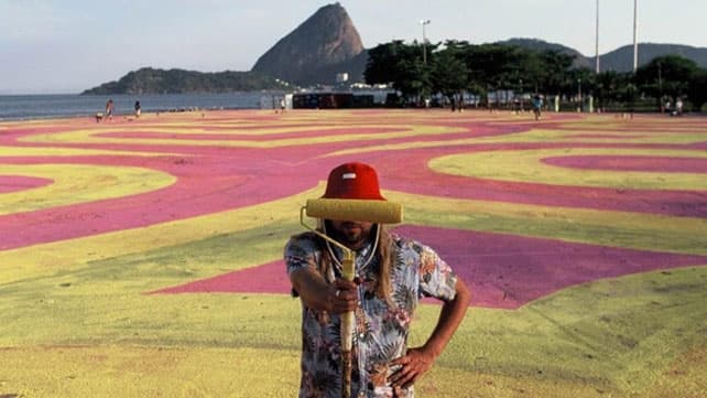 Artista callejero de GIFs hizo el más grande del mundo y es impresionante