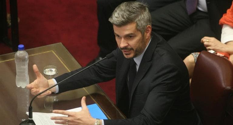 En su último informe de gestión del año, Peña defendió las reformas del Gobierno