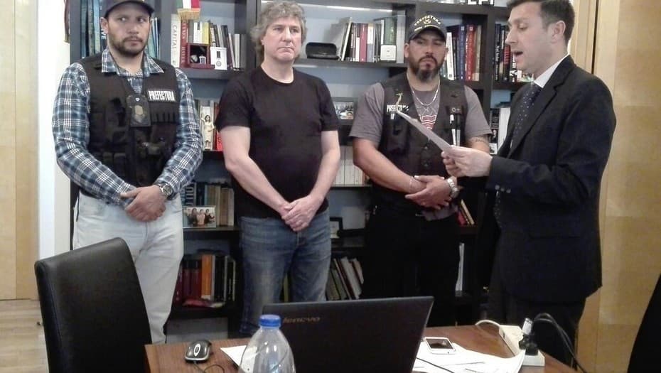 Detuvieron a Amado Boudou por enriquecimiento ilícito y ya está en Comodoro Py