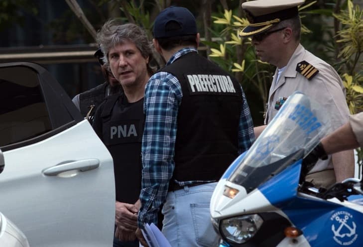 Tras su detención, Boudou declara ante el juez Lijo en Comodoro Py