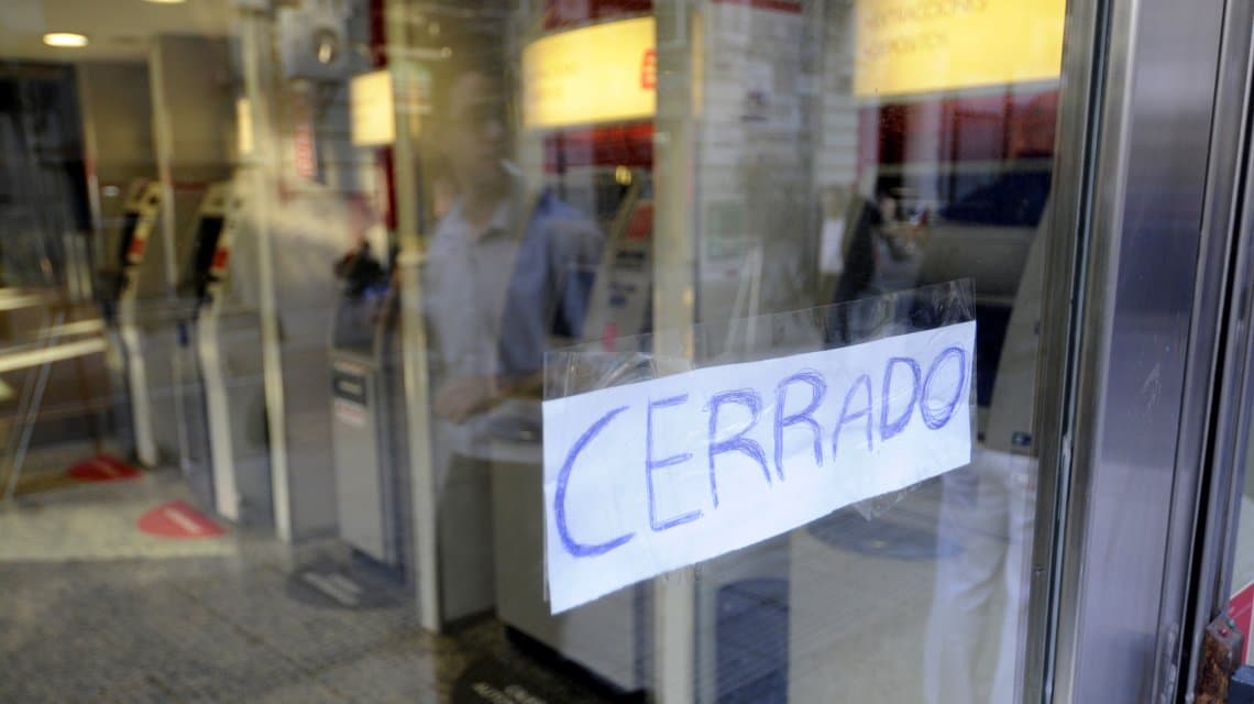 Este lunes no habrá atención bancaria en todo el país