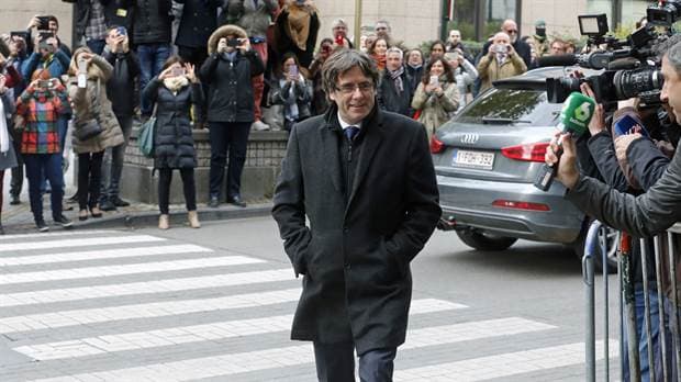 Crisis en Cataluña: Carles Puigdemont se entregó a la Policía en Bélgica