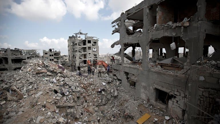 Tras el lanzamiento de un cohete de Hamas, Israel atacó la Franja de Gaza