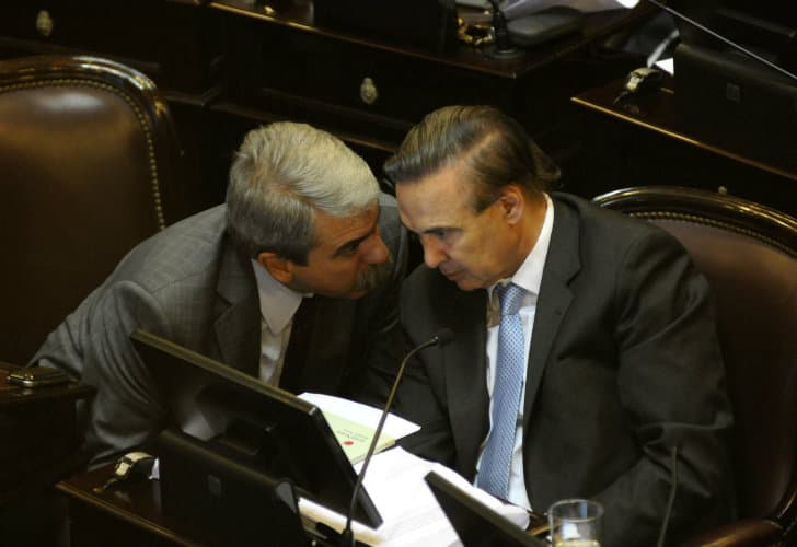 Aníbal Fernández y Miguel Ángel Pichetto visitaron a Julio De Vido en la cárcel