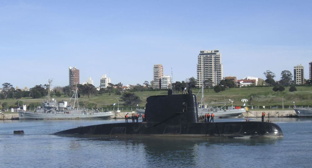 Armada detectó «ruido en el mar» e investigan si se trató un pedido de ayuda del submarino