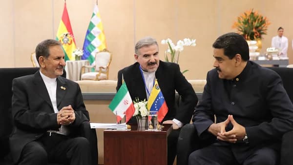 El vicepresidente de Irán llegó a Bolivia, se reunió con Nicolás Maduro y admitió que buscará más poder en la región