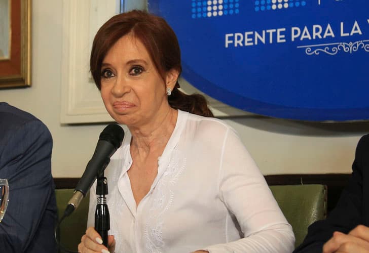 Cristina dijo que ex titular de la Interpol «desarmó la farsa» de Bonadio