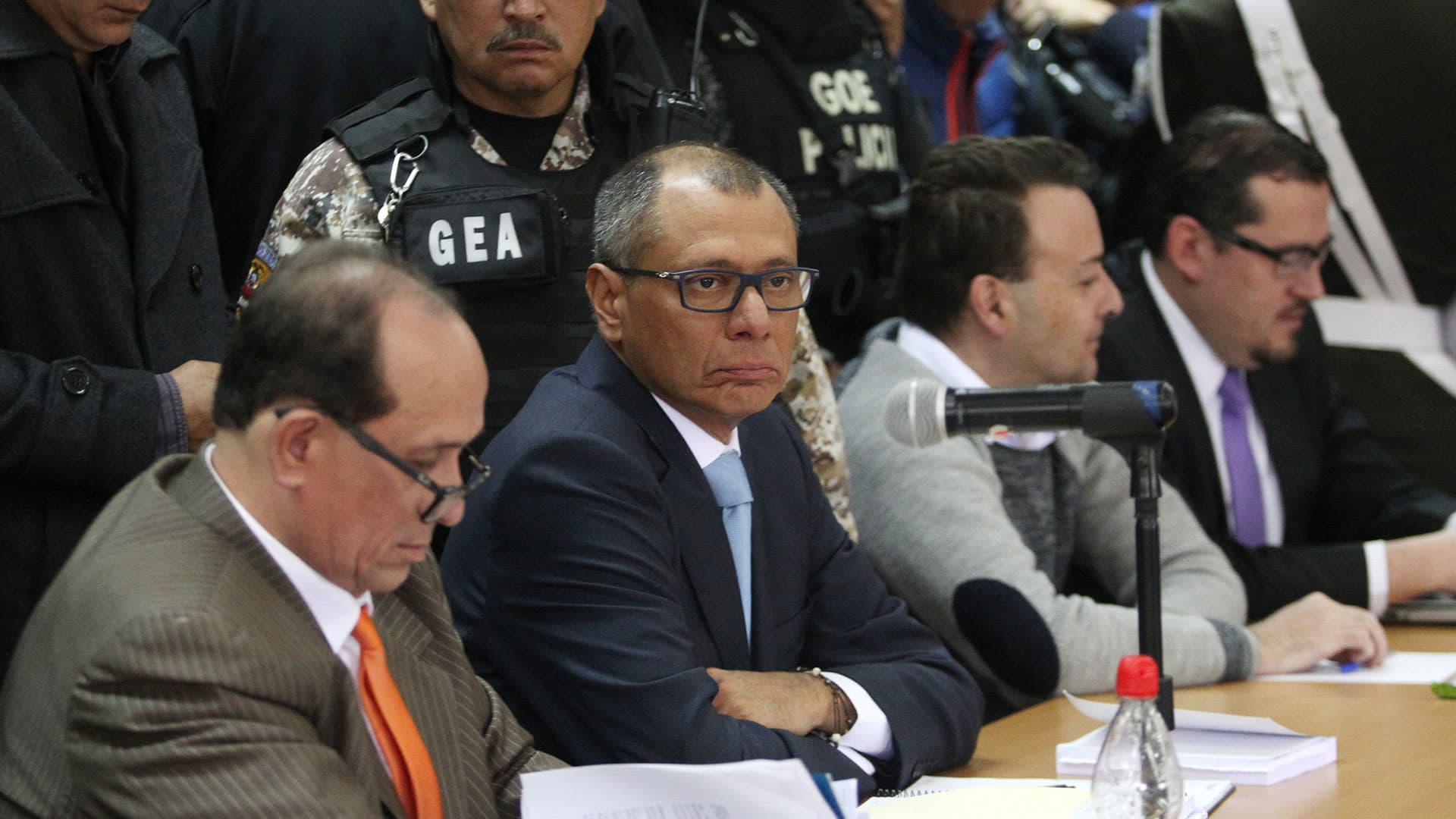 Condenaron a 6 años de prisión al vicepresidente ecuatoriano Jorge Glas por el caso Odebrecht