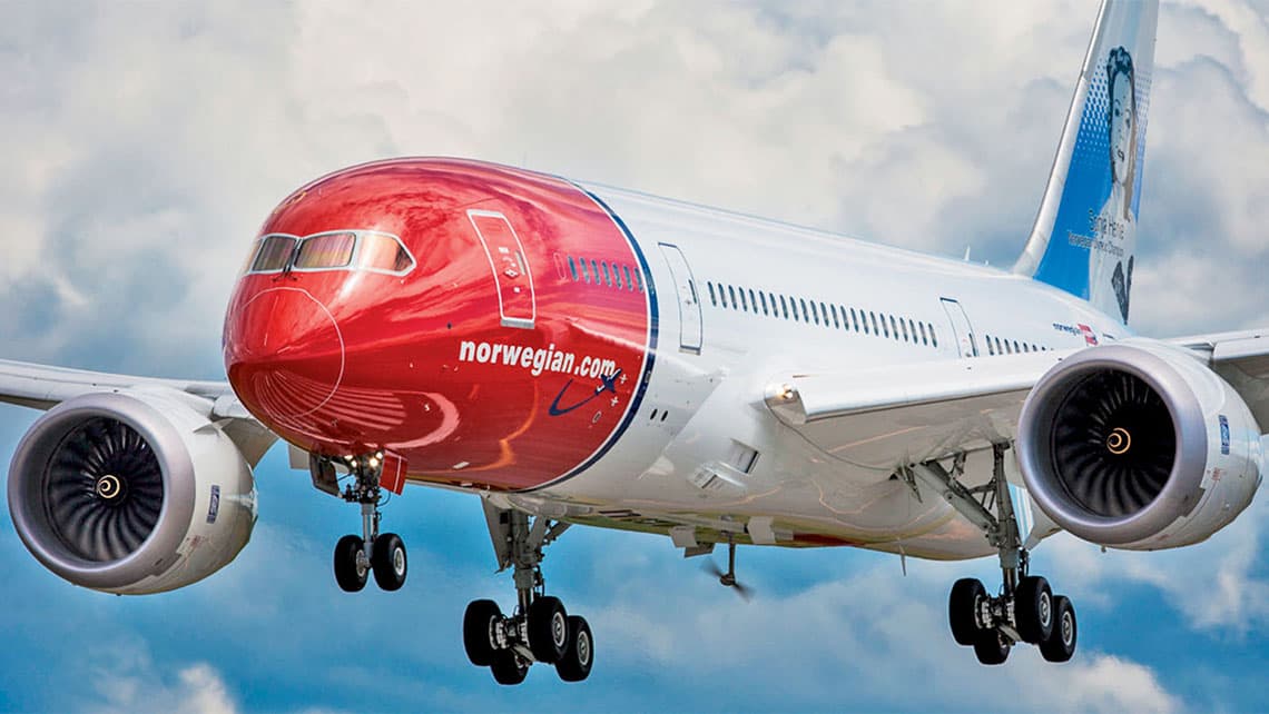 Norwegian Air comenzará a operar en junio próximo