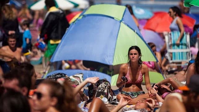 «Los centros turísticos bonaerenses explotan de gente»
