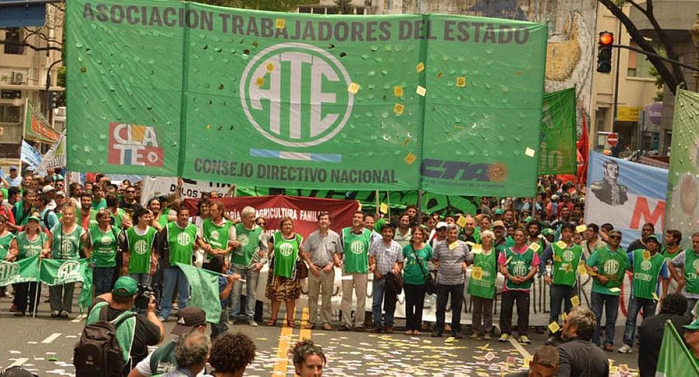 ATE denunció 520 despidos y anuncia medidas de fuerza contra el Gobierno