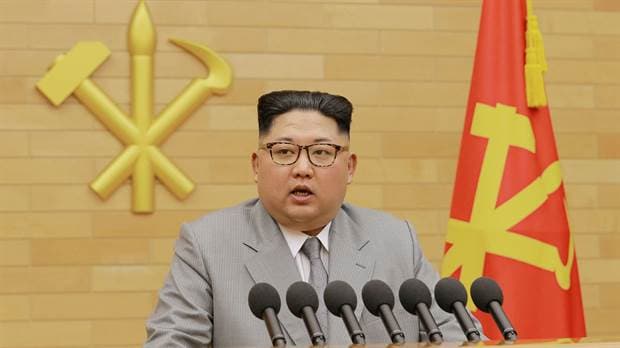 Kim Jong-un amenazó a EE.UU.: dijo que tiene el «botón nuclear» en su escritorio