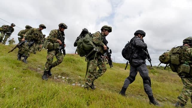 El Ejército de Colombia desmanteló este año 16 frentes de las FARC