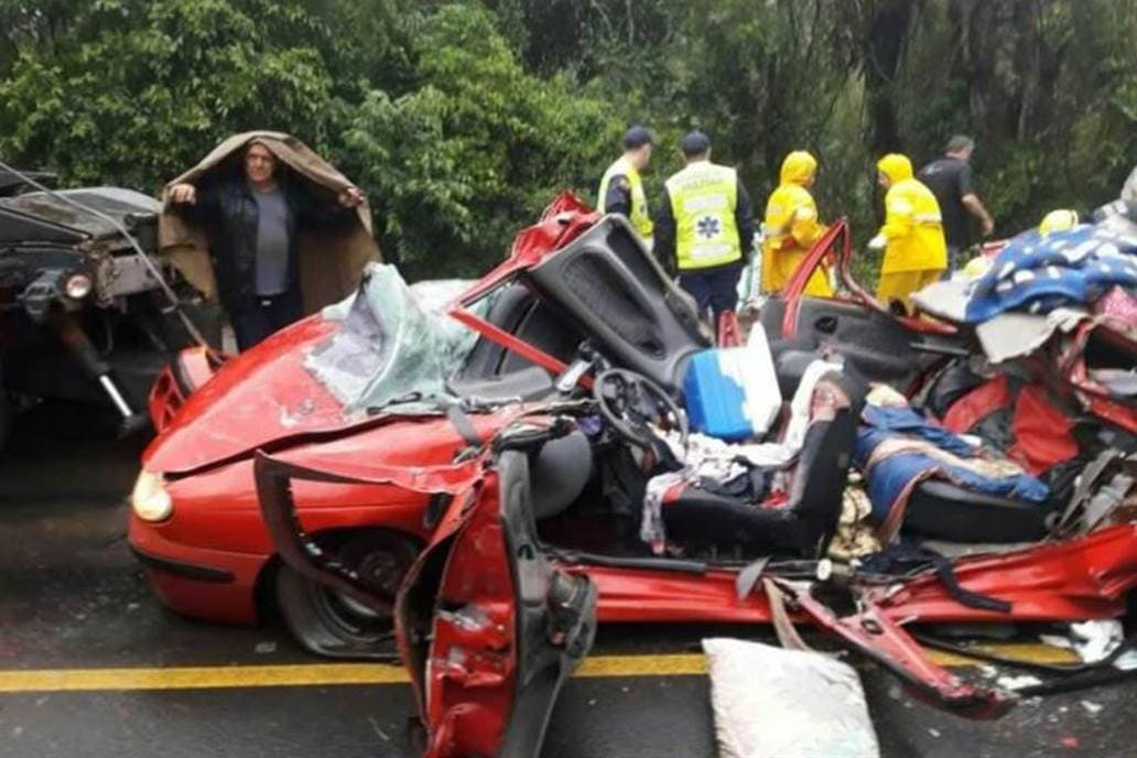 Tres argentinos murieron aplastados en Brasil