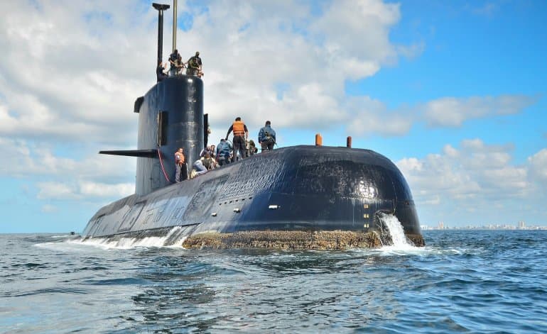 Un documento secreto reveló que el ARA San Juan había detectado un submarino nuclear británico en una misión anterior