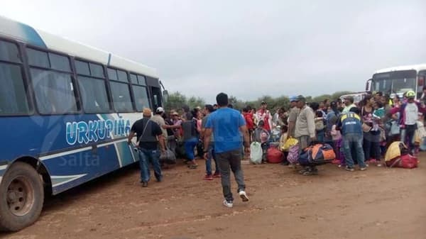 Evacúan a 10 mil personas en Salta por la crecida del río Pilcomayo