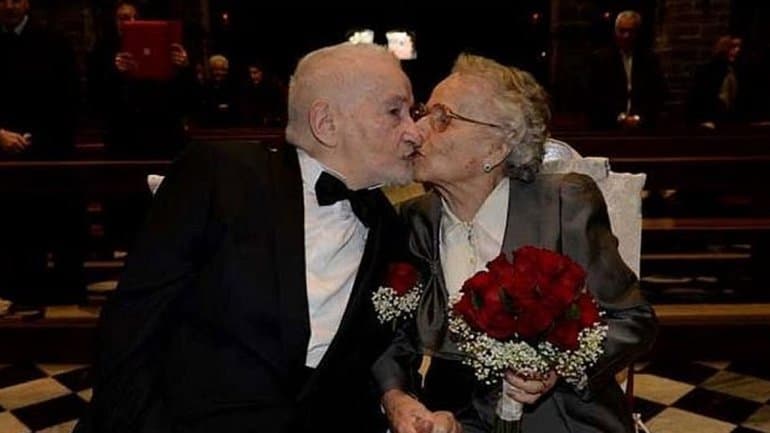 Se reencontraron 70 años después gracias a Facebook y se casaron