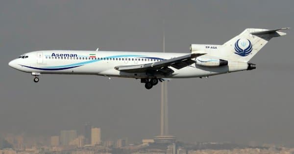 Se estrelló un avión en Irán con 66 pasajeros