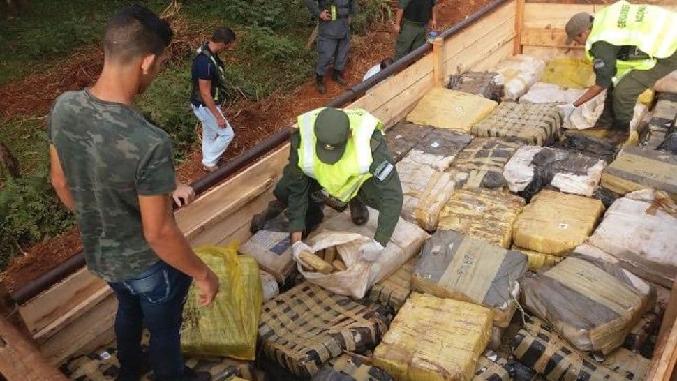 Dijo que se estaba mudando: llevaba 3.500 kilos de marihuana