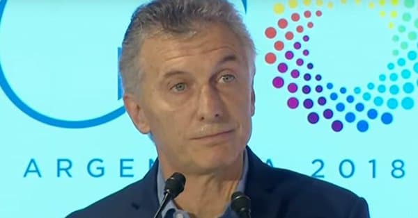 Macri asegura que la crisis energética quedó atrás y promete 8% de energías verdes para 2019