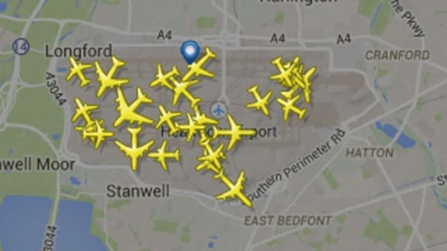 Cerraron el espacio aéreo de Londres por una «falla en las computadoras»