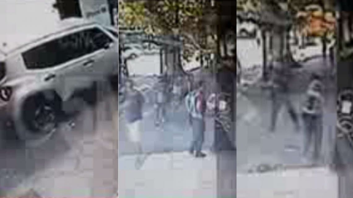 VIDEO: Así fue el intento de robo y tiroteo en el local de tecnología de Palermo