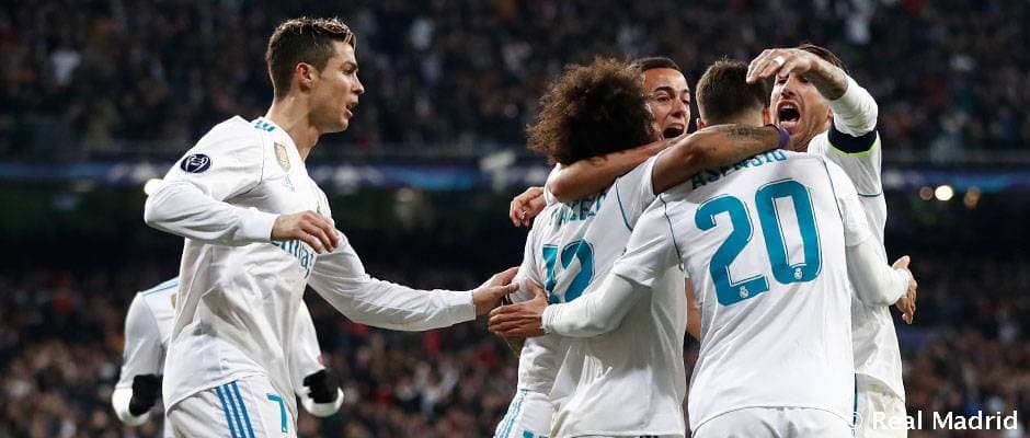 El Real Madrid venció al PSG y avanza a cuartos de final de la Champions League