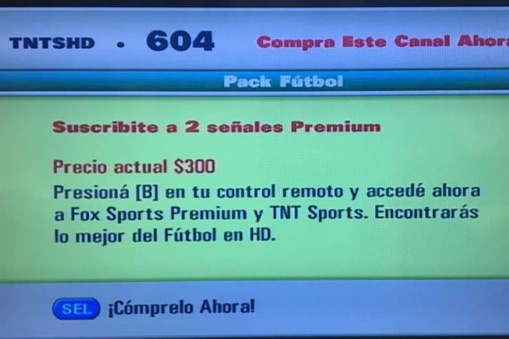 Aumenta el pack fútbol: cuánto costará y cuándo entra en vigencia el nuevo precio