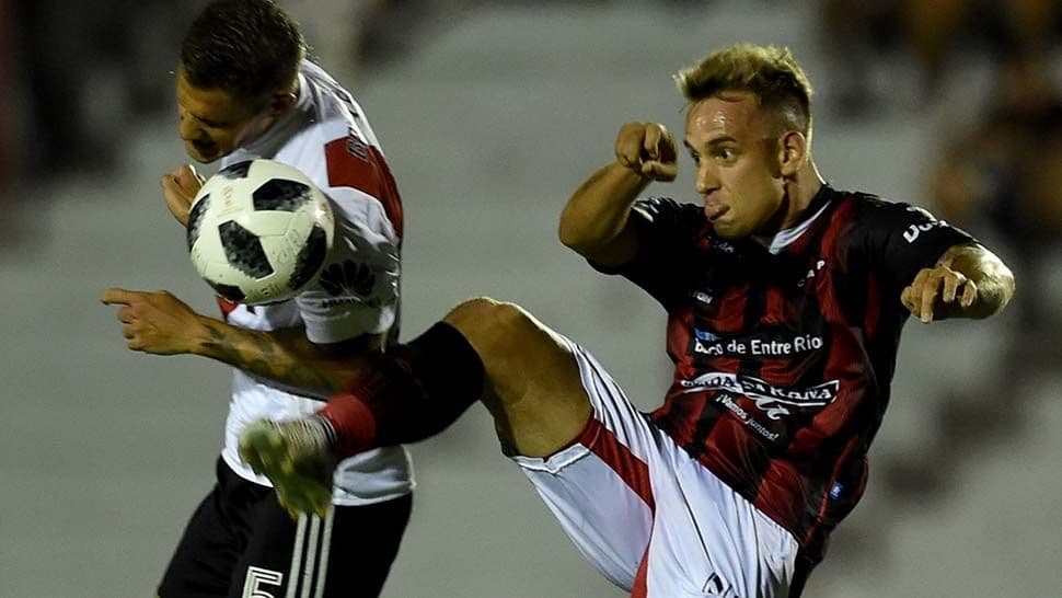 River festejó sobre la hora en Paraná