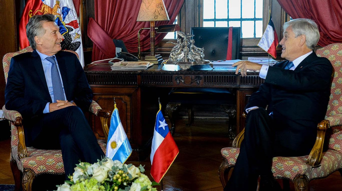 En la previa a la asunción, Mauricio Macri se reunió con Sebastián Piñera