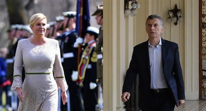 Con el eje puesto en el comercio bilateral, Macri recibe a la presidenta de Croacia