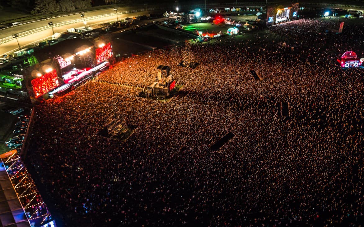 Explosivos desde drones: la amenaza de ISIS durante el Lollapalooza