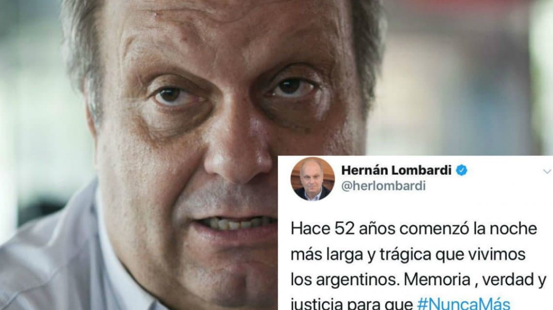 La burrada de Lombardi por el Día de la Memoria: tuiteó que el último golpe fue hace 52 años